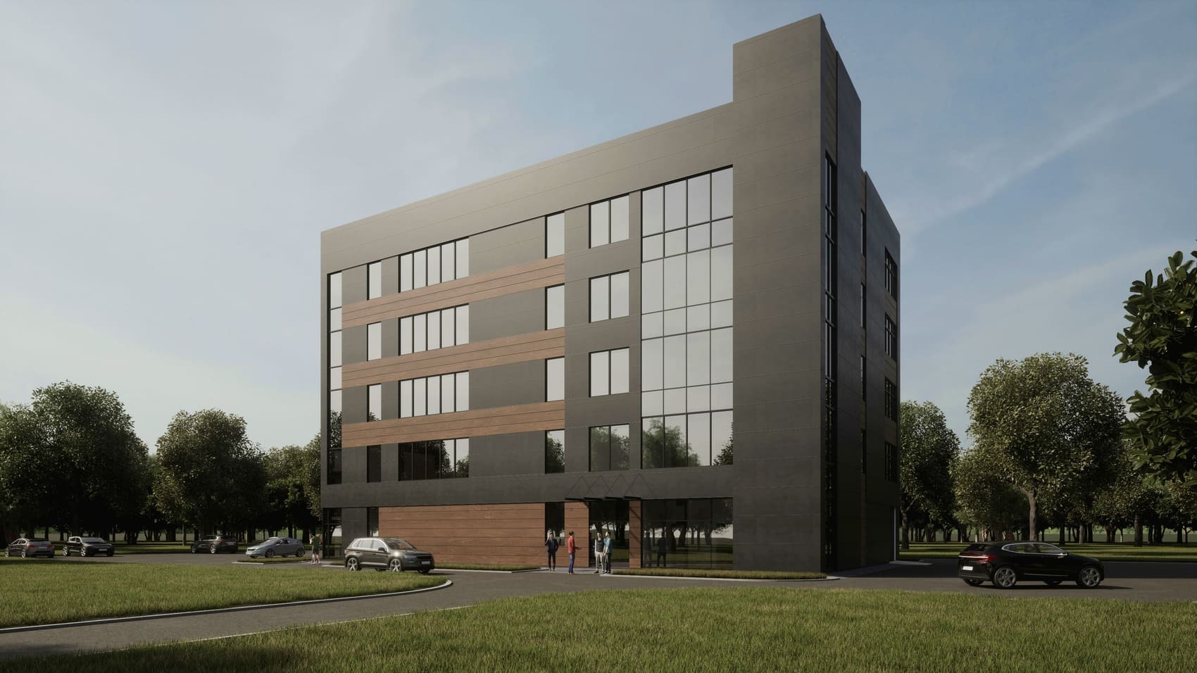 Modernes Bürogebäude